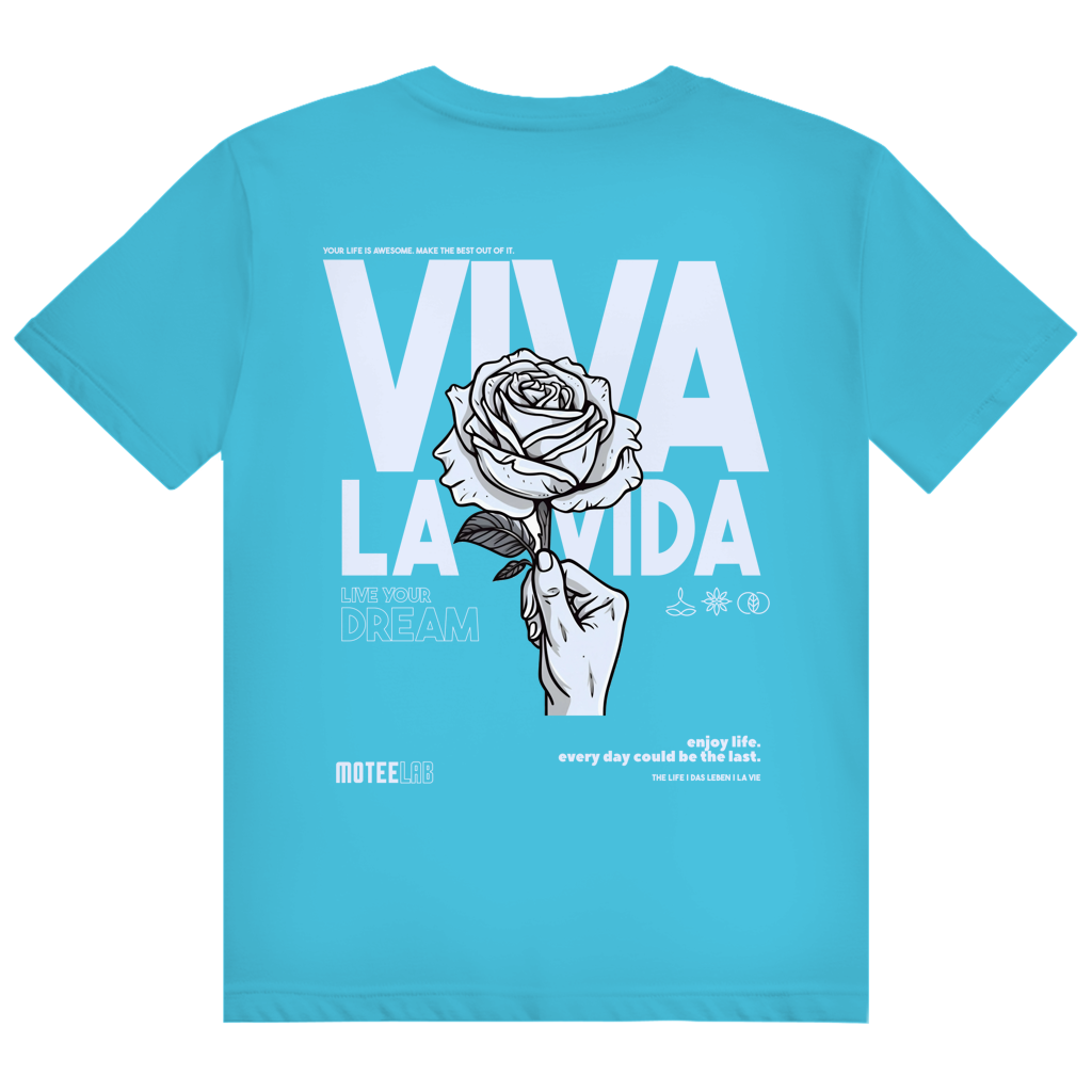 Viva La Vida Core T-Shirt Lagoon Blue