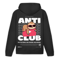 Anti Influencer Club Hoodie Black