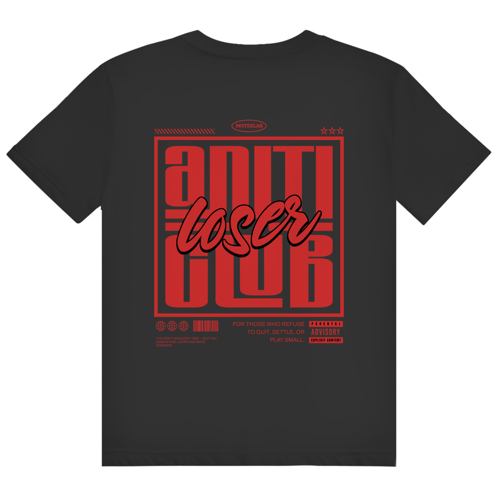 Anti Loser Club Core T-Shirt Black