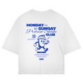 Proteinshake Club Oversize T-Shirt White