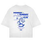 Proteinshake Club Oversize T-Shirt White