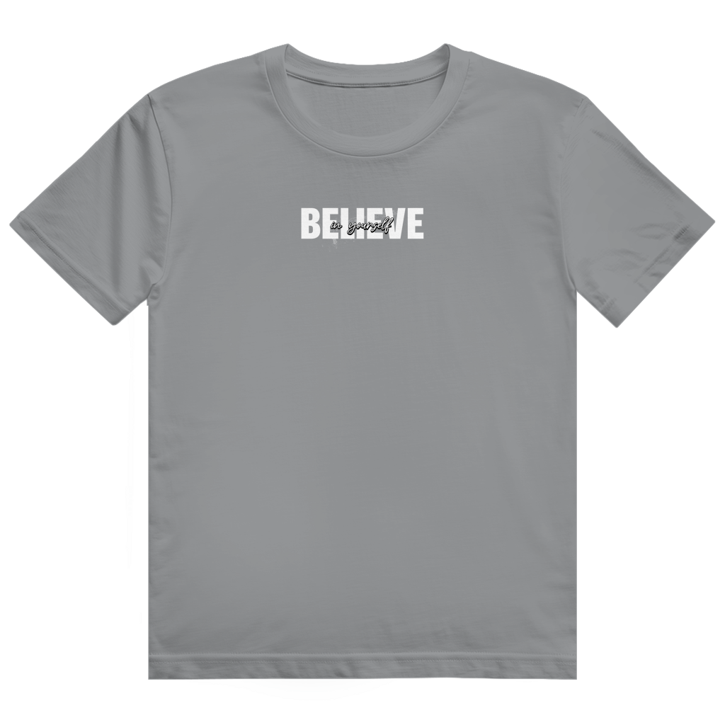 Believe in yourself Core T-Shirt Sport Grey