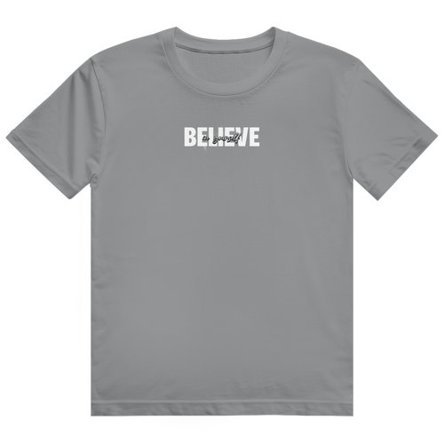 Believe in yourself Core T-Shirt Sport Grey
