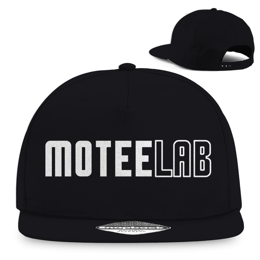 MOTEELAB Essentials Snapback Cap Black