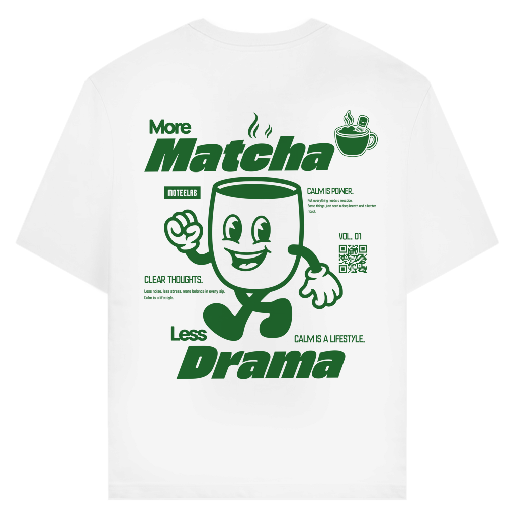 More Matcha Signature T-Shirt White