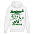 More Matcha Oversize Hoodie White
