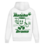 More Matcha Oversize Hoodie White