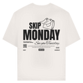 Skip Monday Signature T-Shirt Vintage White