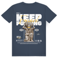 Keep Pushing Signature T-Shirt Grey