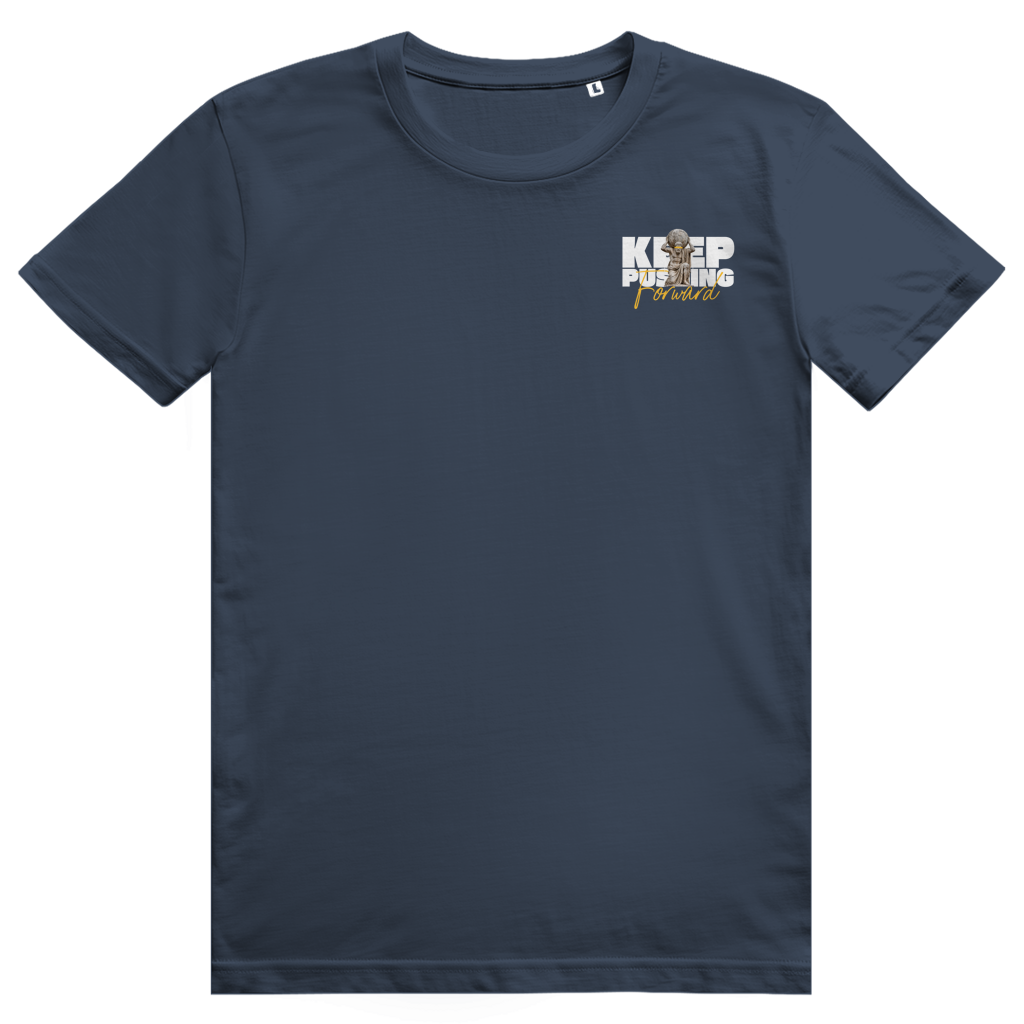 Keep Pushing Signature T-Shirt Grey