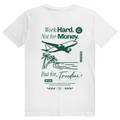 Work Hard Signature T-Shirt White