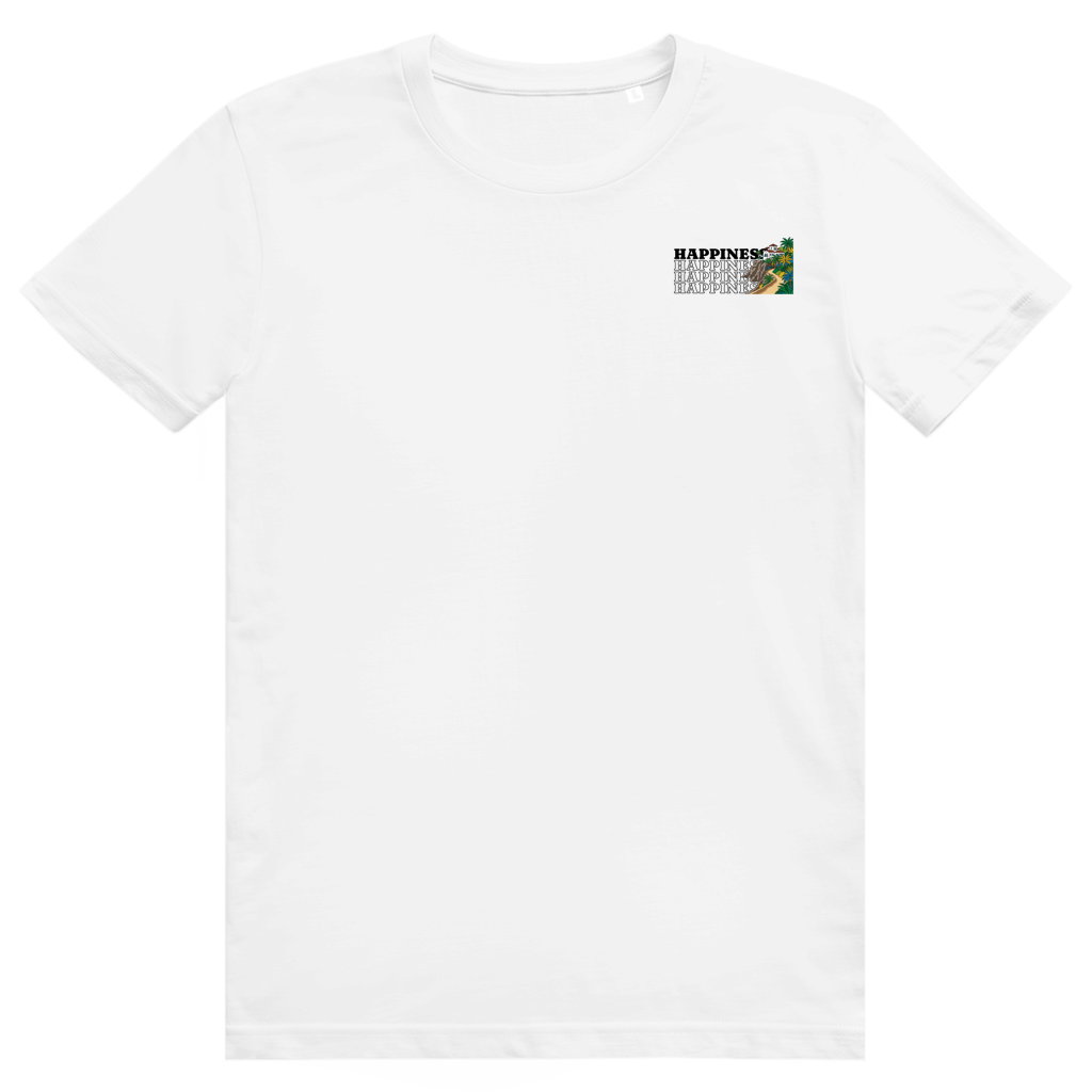 Happiness Signature T-Shirt White