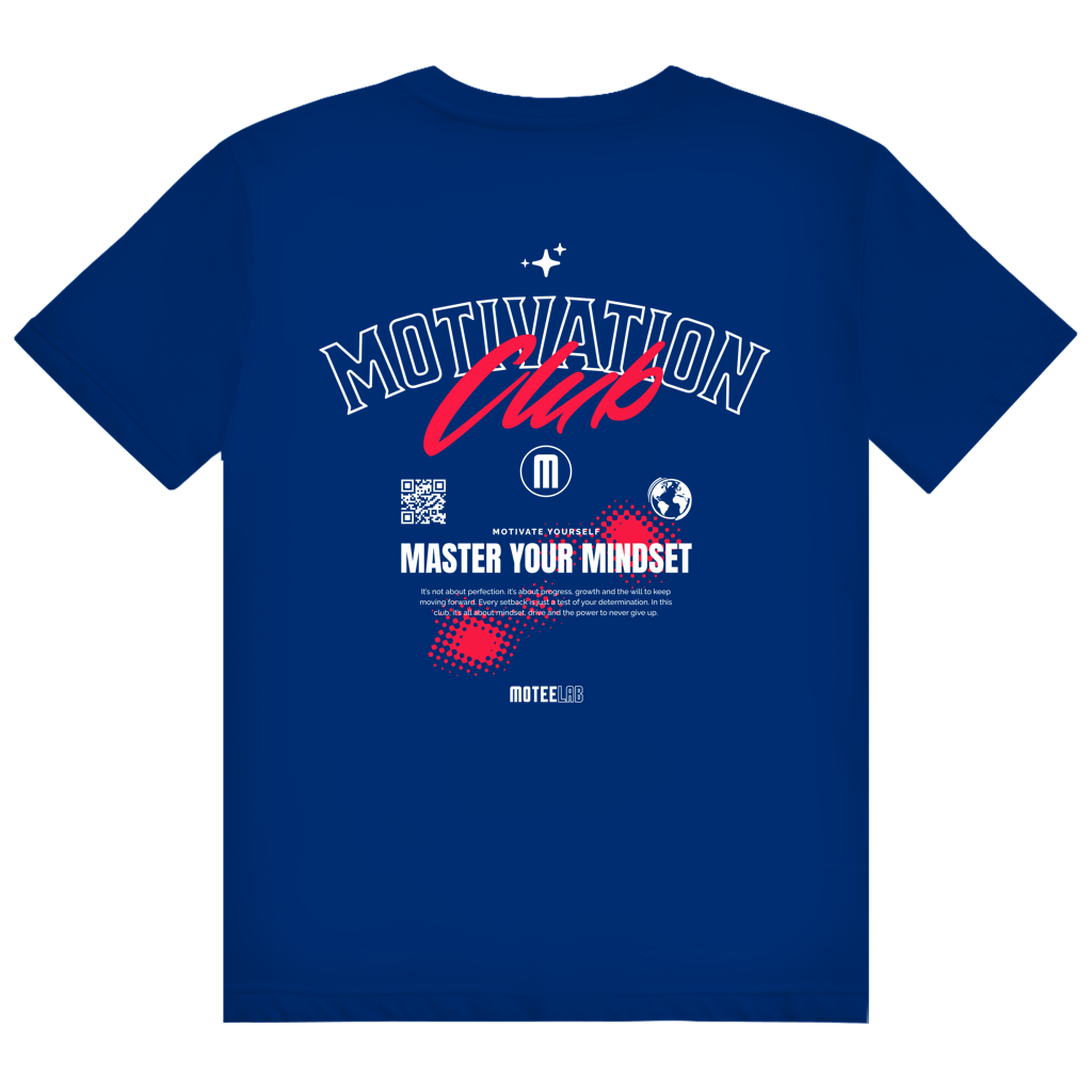 Motivation Club Core T-Shirt Blue