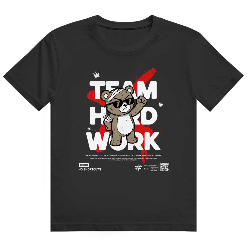 Team HardWork Core T-Shirt Black